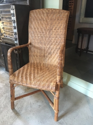 Fauteuil Rotin - 1