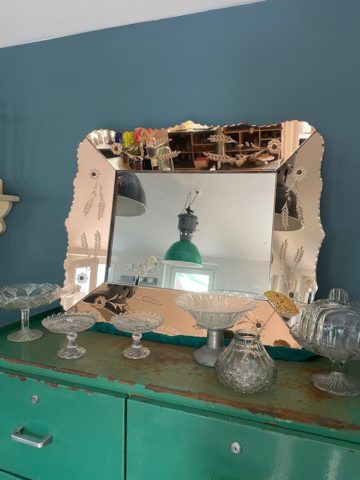 Miroir Bicolore 1950 - 1
