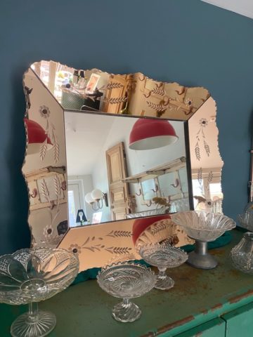 Miroir Bicolore 1950 - 3
