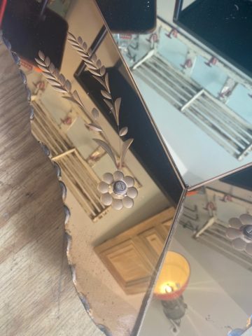 Miroir Bicolore 1950 - 4